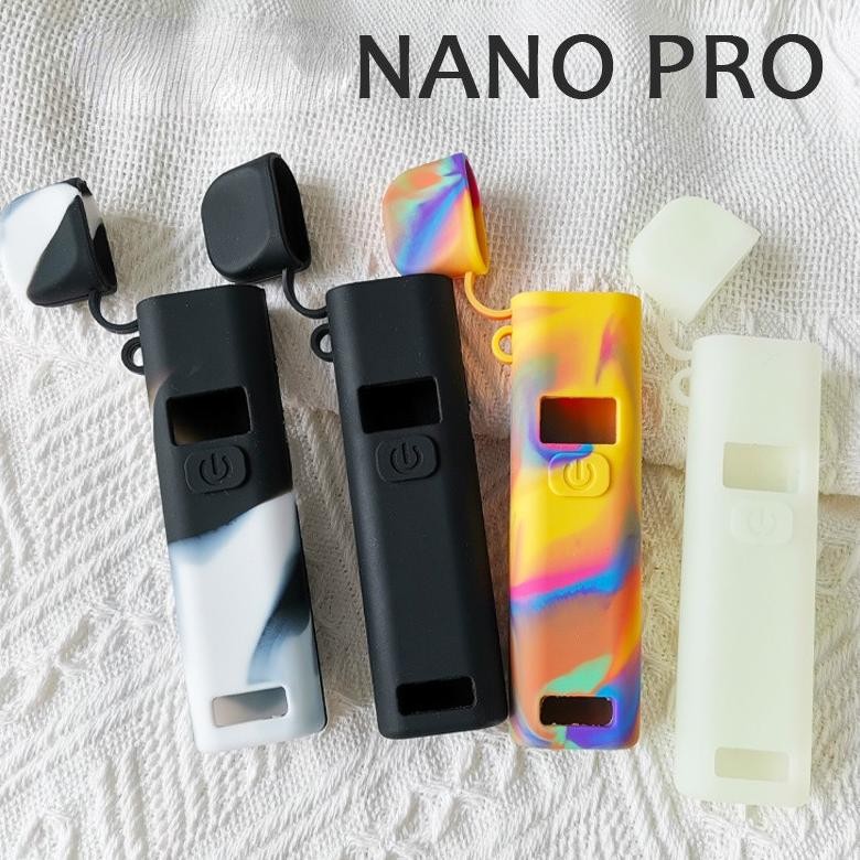 New* Soft Case Karet Silikon Tekstur Nano Pro Dengan Lanyard Untuk Ursa Nano Pro Case H40429 .