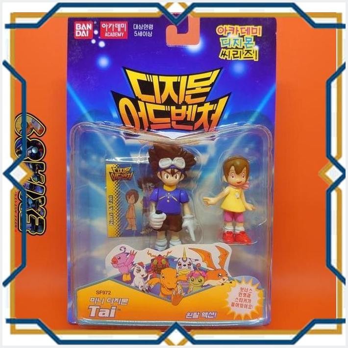 [exi] digimon adventure action feature - taichi & hikari bandai