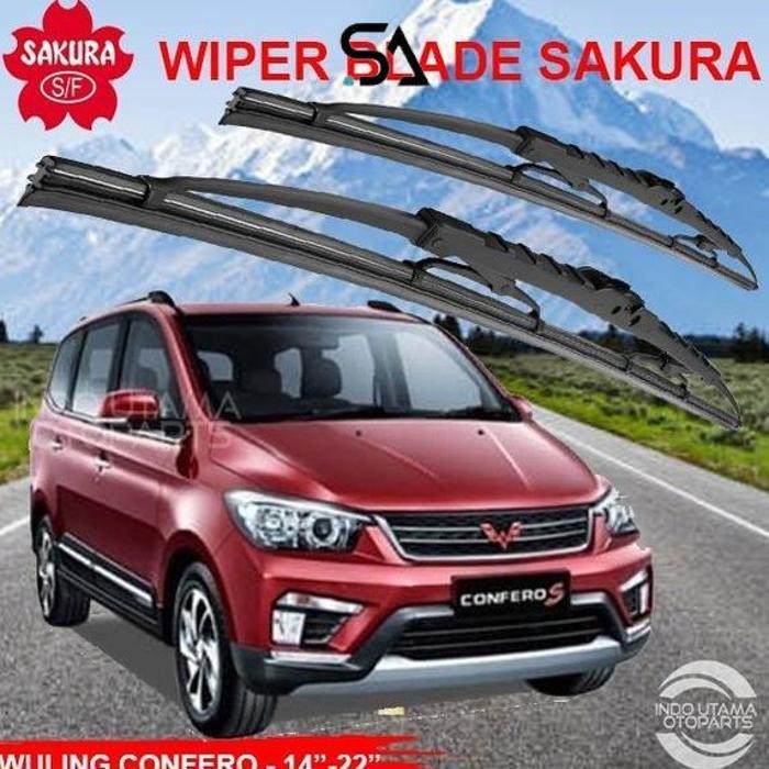 Promo Wiper Kaca Depan Wuling Confero Wiper Mobil Sakura