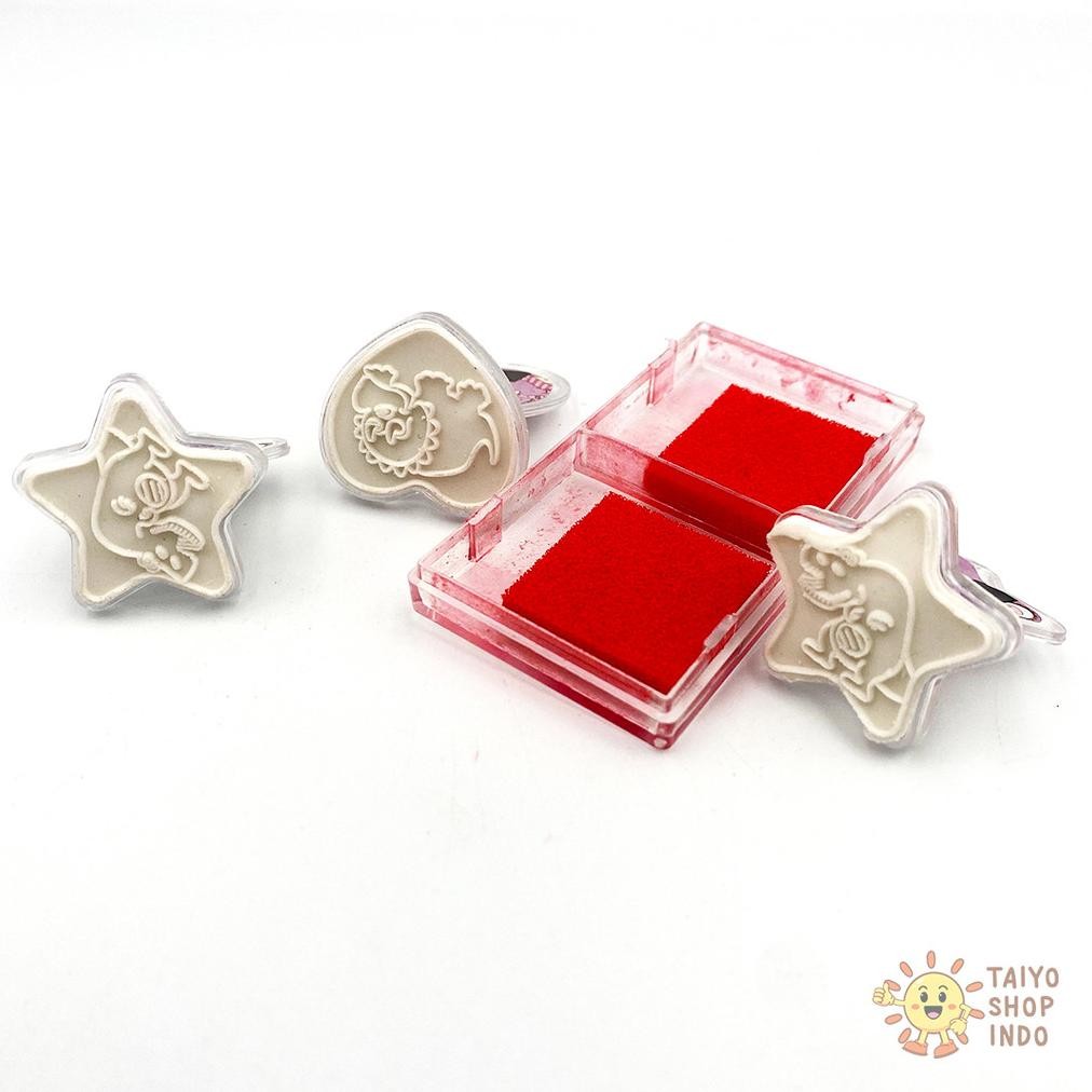 

[original] kuromi sanrio stamp set motif karakter figure star love kreatifitas cap stampel dekorasi cute mainan [terlaris] [terbaik]