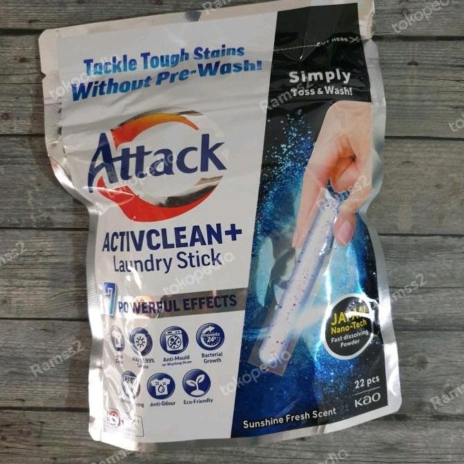 TERMURAH - Attack Pods Capsule Laundry Stick Japan Singapore Tide Persil  Breeze