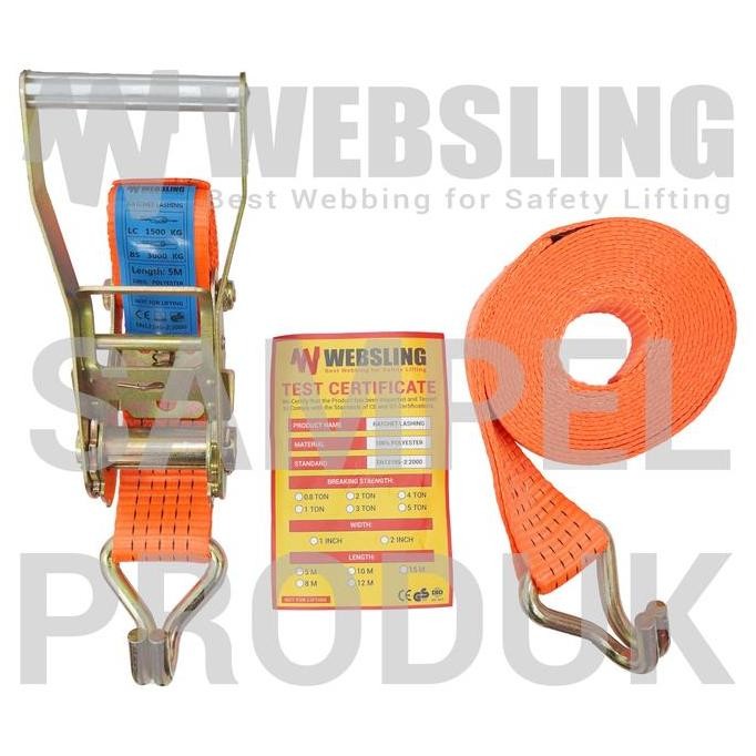 . Ratchet Tie Down 2 Inch 3 Ton Track Belt 5 8 10 12 15 Meter Websling