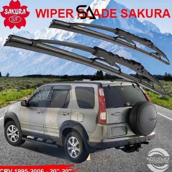 Promo Wiper Kaca Depan Crv 2Nd Wiper Mobil Sakura
