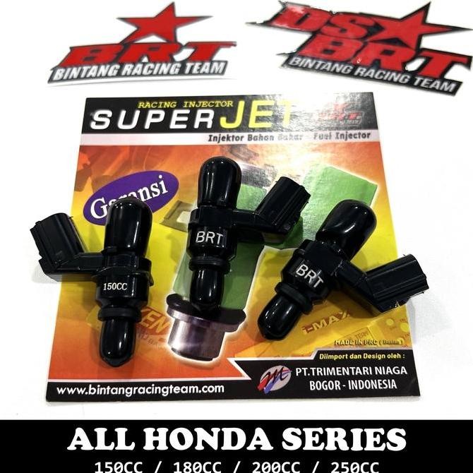 TERLARIS - INJEKTOR BRT 150 180 200 250cc HONDA CRF VARIO BEAT GENIO SCOOPY VESPA