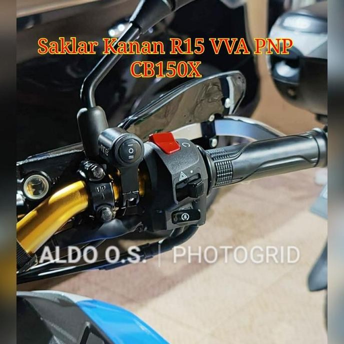 Holder Saklar Kanan R15 VVA ORI MINDA PNP CB150X Saklar Hazard CB150X