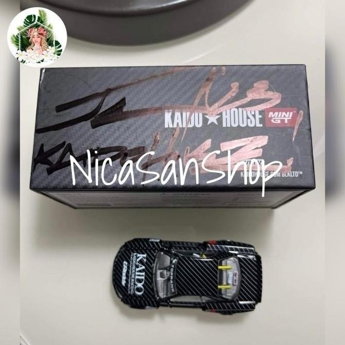 MINI GT Nissan Skyline R34 KAIDO HOUSE Malaysia 2023 BLKLTD Black