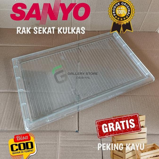 +++++] RAK SEKAT RAK KULKAS SANYO 2 PINTU KULKAS TYPE LAMA ORIGINAL