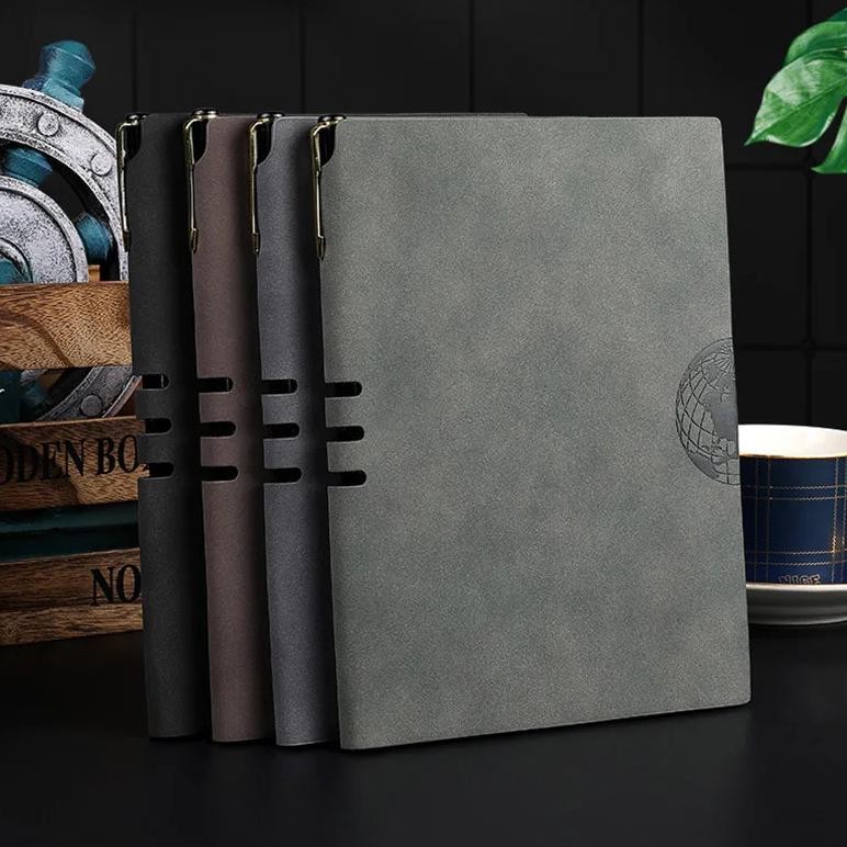 

Agenda Organizer Hardcover Note Book Office School Supply Pu Leather A5 Notebook Notepad Diary Business Journal Planner
