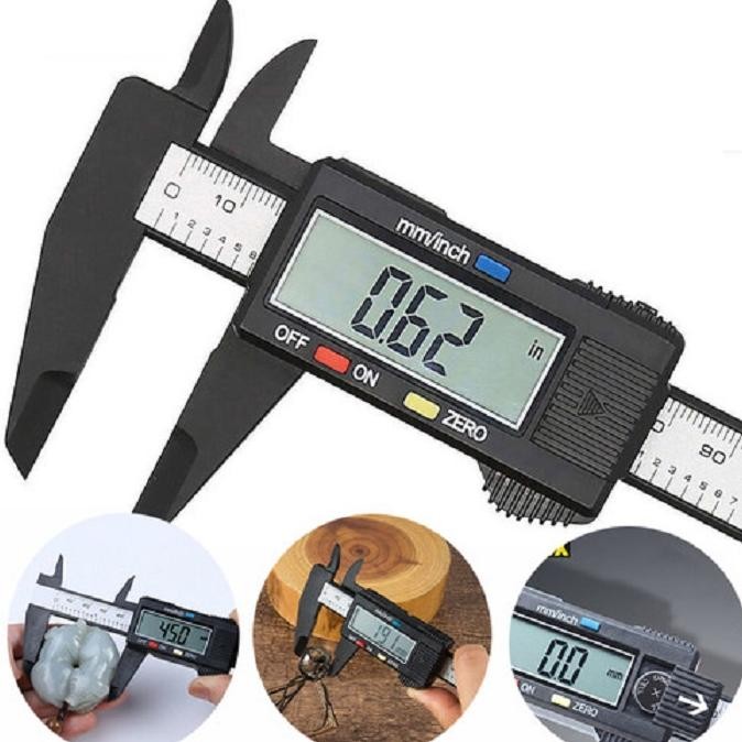 

Gh-45 Big Sale!!! Sigmat Digital Stainless Vernier Caliper Jangka Sorong Alat Ukur 6Inch Termurah