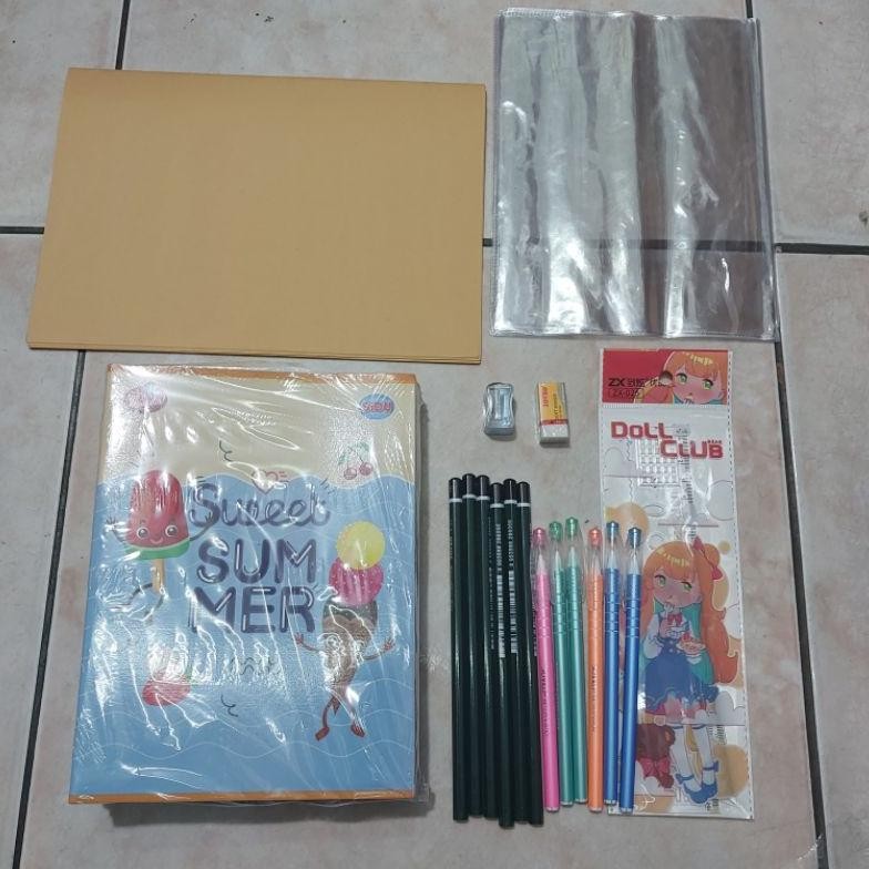 

READY STOCK Buku SIDU 38 Lembar 1 set 8 In 1 Paket Lengkap masuk sekolah