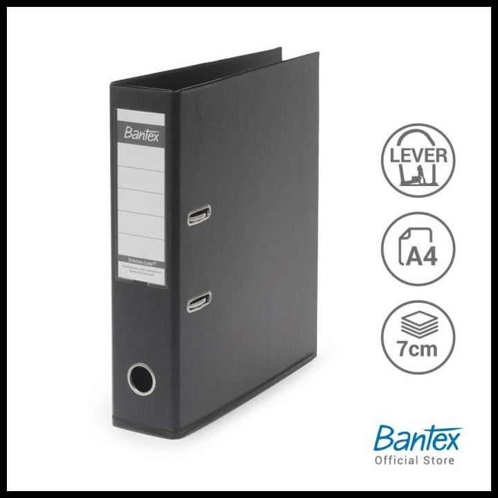 

Bantex Lever Arch File Ordner Pvc A4 7Cm Black #1450V10 Special Promo...!!!