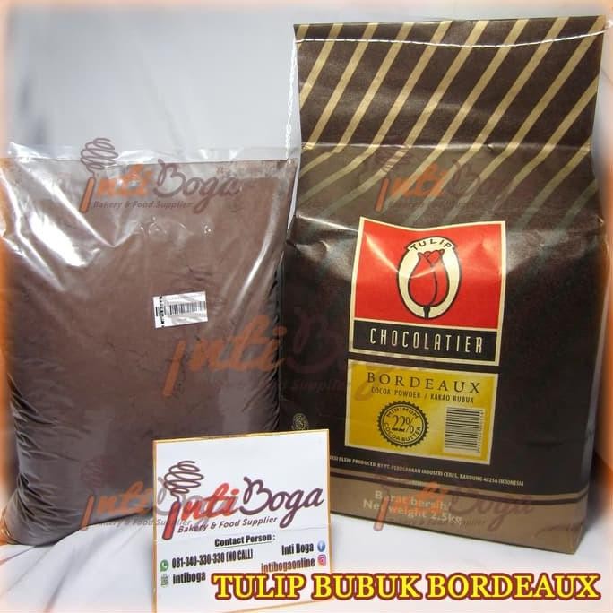 

COKLAT BUBUK TULIP BORDEAUX 250gr / COCOA POWDER