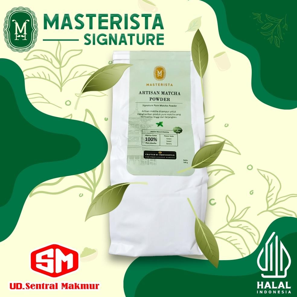 

Bubuk Minuman Merk "Masterista" Matcha Signature Puree (Baru)
