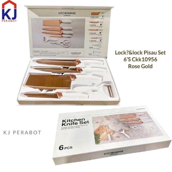 Promo | Lock & Lock Pisau Set / Lock&Lock Knife Set Gold