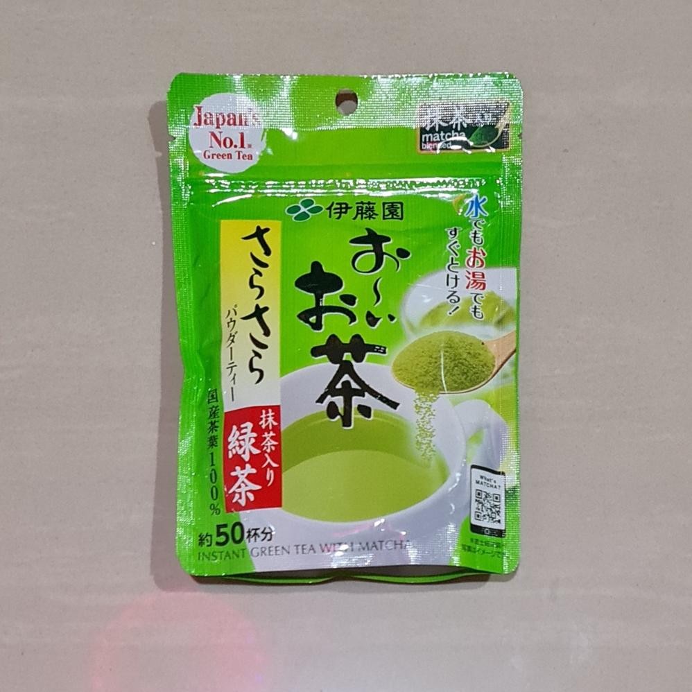 

Itoen Ito En Green Tea With Matcha Blend Ryokucha 40 Gram (Baru)