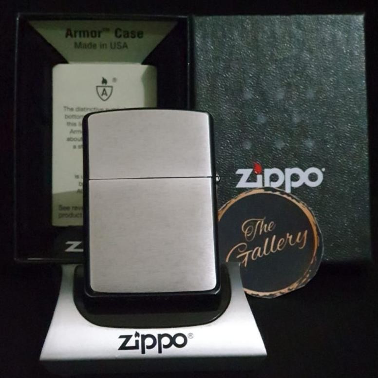 162 ORIGINAL ZIPPO ARMOR BRUSHED CHROME
