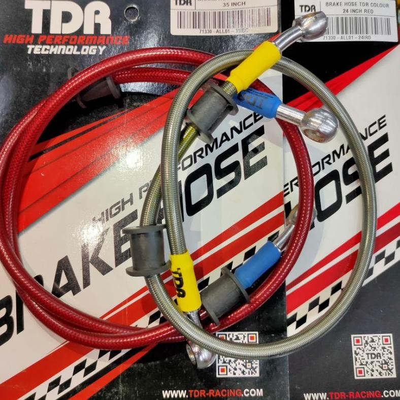 Selang Minyak Rem Depan Belakang TDR 45cm 61cm 76cm 89cm 94cm 100cm 110cm 120cm 130cm  203cm Univers