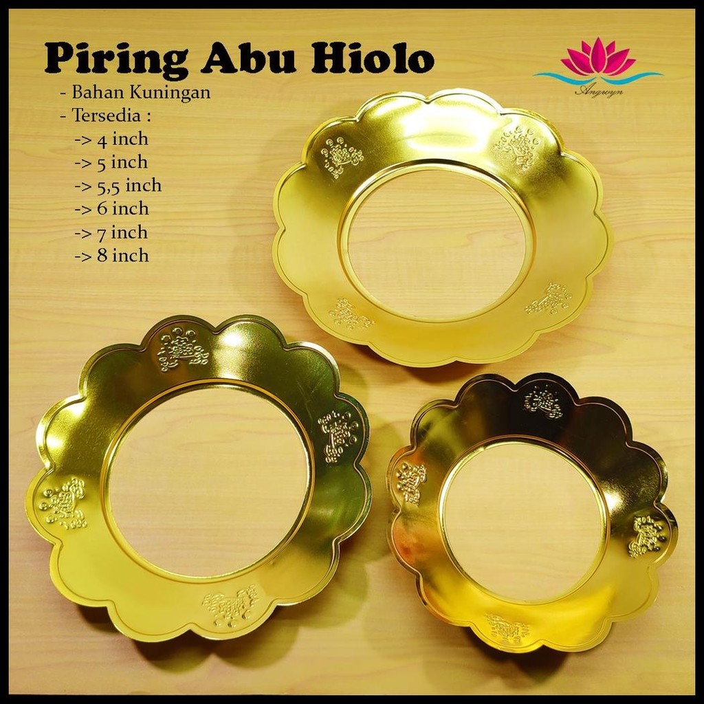 PIRING ABU HIOLO / PIRINGAN ABU UNTUK HIOLO SEMBAHYANG