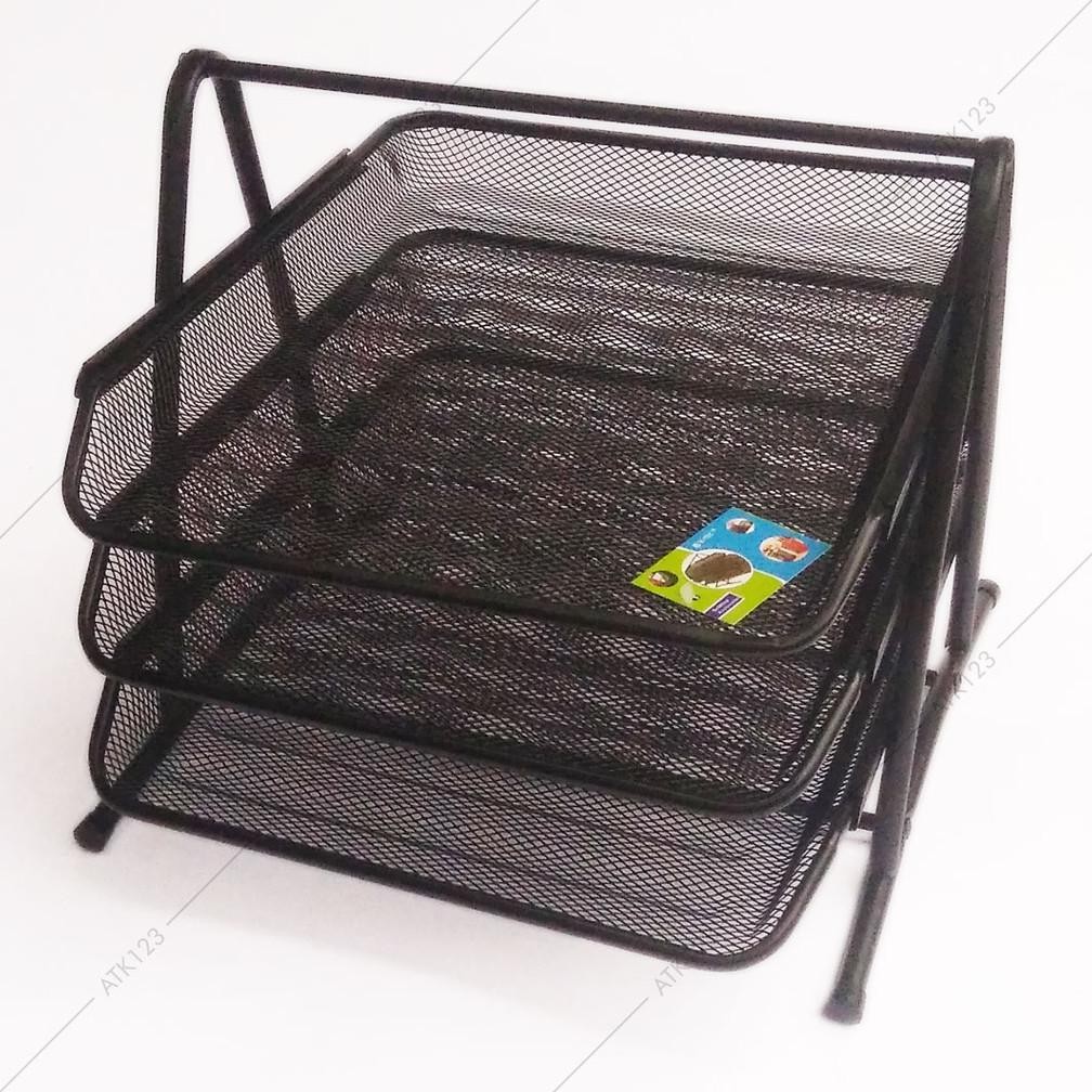 

READY STOK Rak Kertas / Document Tray 3 Susun - V-Tec VT-BS.03JR Siap kirim