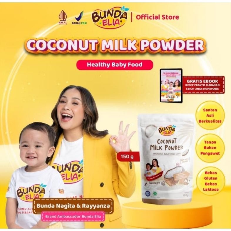 

Coconut Milk Powder / Santan Bubuk MPASI Bumbu Bunda by Elia