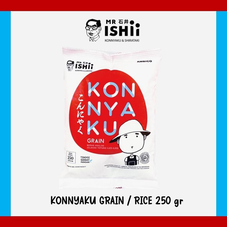 

MR.ISHII - Konnyaku Grain / Beras Shirataki 250gr