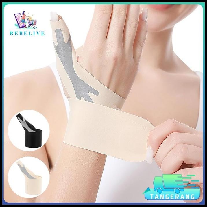 Penyangga Jari Jempol Tendon Pelindung Pergelangan Tangan Terapi Tangan Keseleo