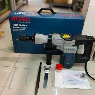 Mesin Bobok Beton Bitec Hbm 50 Hex Demolition Hammer Hbm50Hex