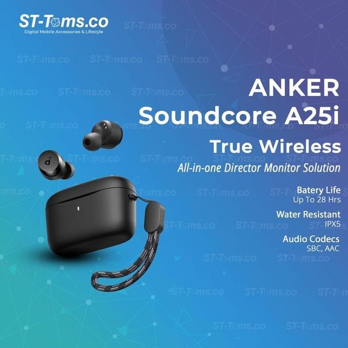 Stock In Anker Soundcore A25I / A 25I True Wireless Bluetooth Earbuds - A3948