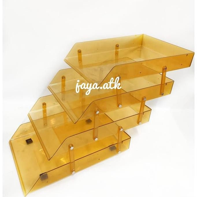 

TERMURAH RAK KERTAS DOKUMEN ELEVATED TRAY LETTER TRAY 4 SUSUN PLASTIK FOLIO