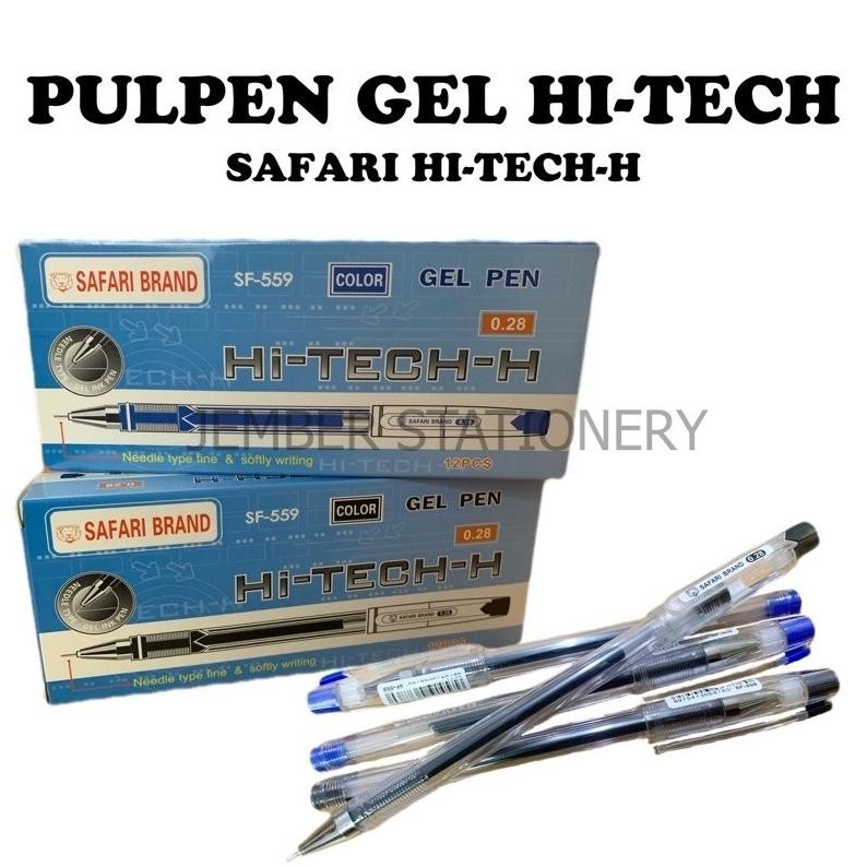 

Tangguh (12Pcs) Bulpen Hi Tech Safari / Hitec Safari 0.28