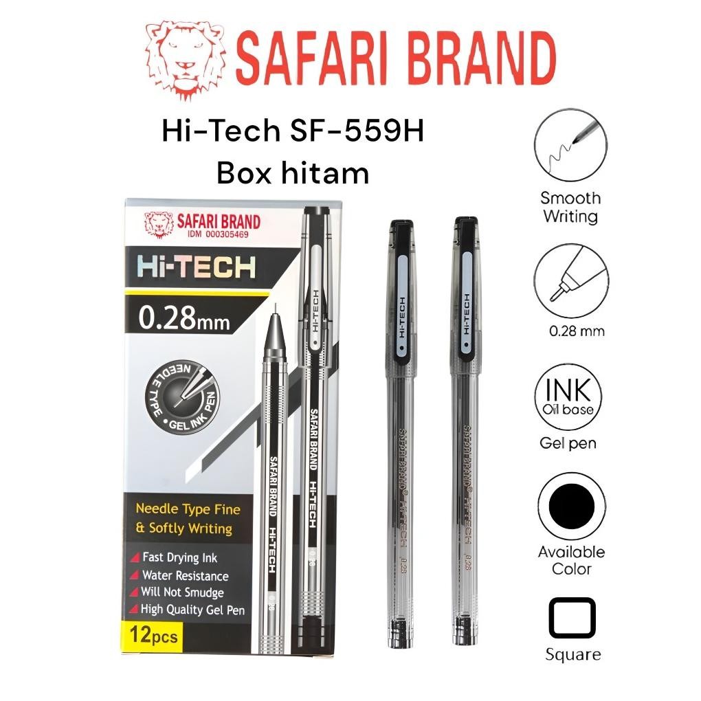 

Original (Hitech-Lusin) Pulpen Ballpoint Pena Polpen Hi Tech Hi-Tech Hitech 0.28 Mm Murah-Murah Bagus Safari Brand Gel Pen Pulpen Makna Original