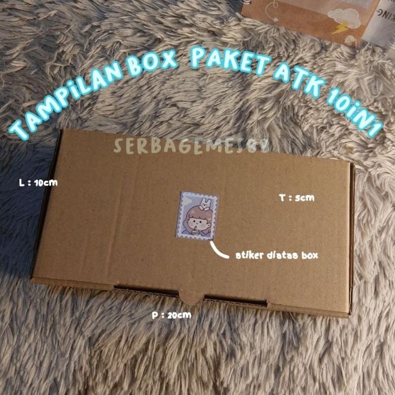 

Inovatif Serbagemes88 - Set Alat Tulis 10 In 1 Lengkap / Stationery Untuk Hadiah / Hampers Kado Gift / Paket Alat Tulis / Alat Tulis Paket / Sekolah / Stationery Set Aesthetic