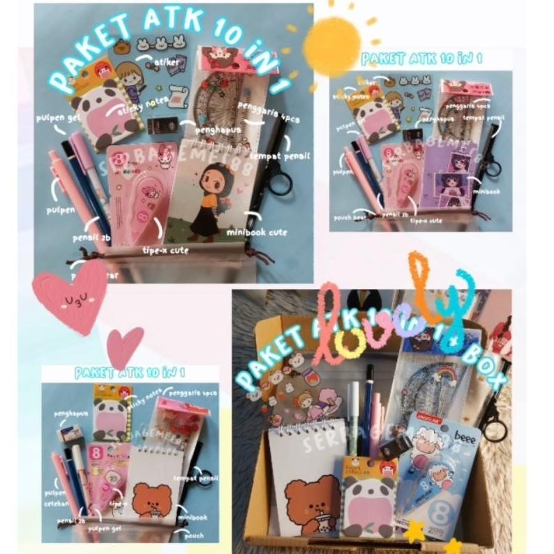 

Terpercaya Serbagemes88 - Set Alat Tulis 10 In 1 Lengkap / Stationery Untuk Hadiah / Hampers Kado Gift / Paket Alat Tulis / Alat Tulis Paket / Sekolah / Stationery Set Aesthetic