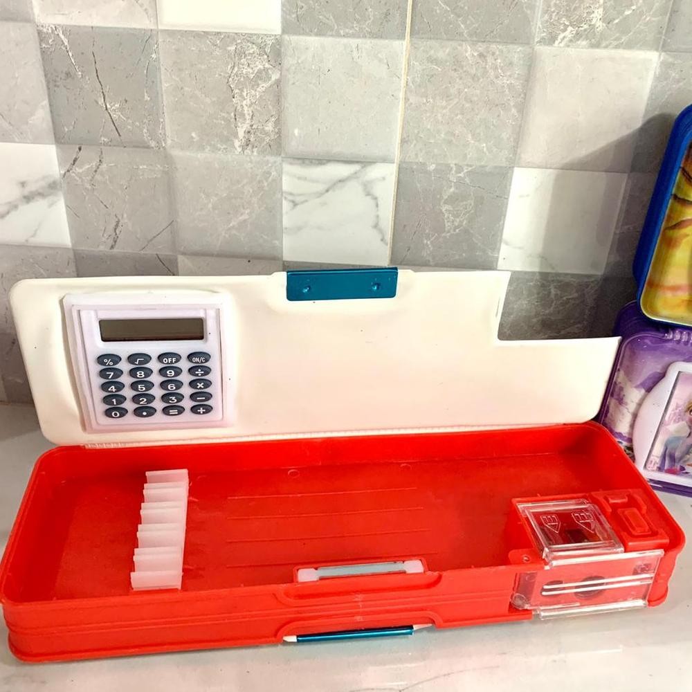 

Special Price Kotak Pensil Magnet + Kalkulator Fancy Karakter