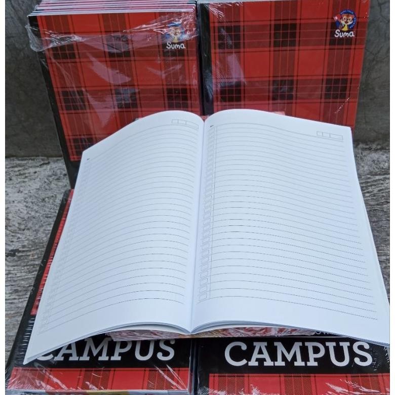 

Bermutu Promo Isi 5 Pcs Buku / Buku Tulis Suma Campus 50 Lembar / Buku Catatan Ukuran Boxy