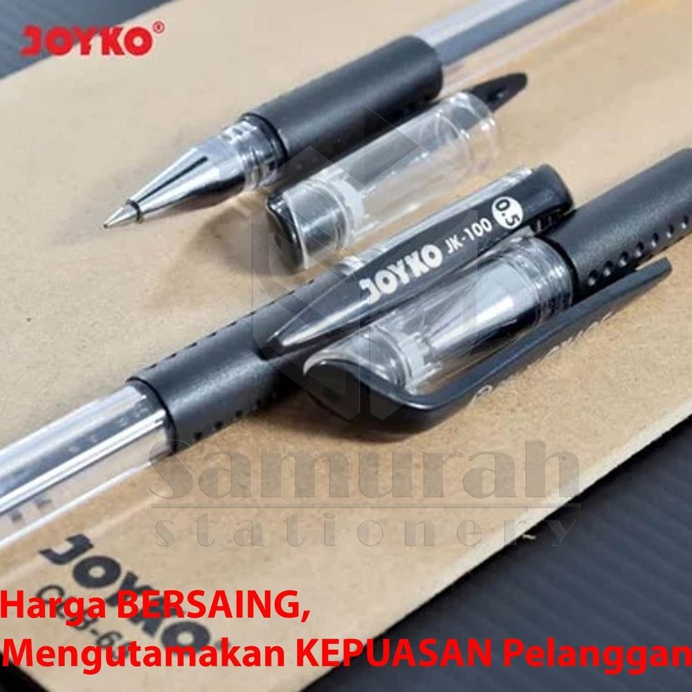 

Trending Gel Pen Joyko Jk 100 (Runcing) / Jk 100 Nt(Jarum) Pulpen Gelpen Jk-100 0.5 Mm / Bolpen Pengel Jk100