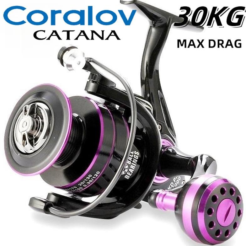 READY STOK Coralov Reel Pancing Metal KD 1000 7000 Spinning Fishing Reel Pancing Ikan Logam Metal CN