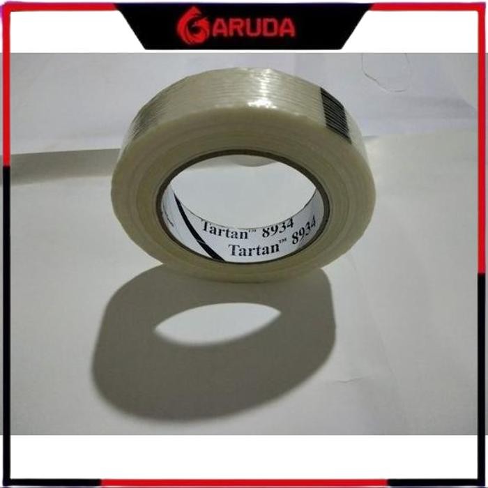 

BARU ISOLASI FILAMENT TAPE 3M 8934 12MM X 50M (TARTAN)