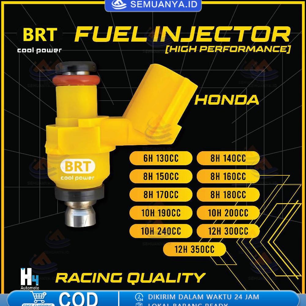 NEW Injektor HONDA CPO BRT Racing PCX Beat Vario 110 125 150 160 CB150 CBR Sonic Supra GTR Genio Sco
