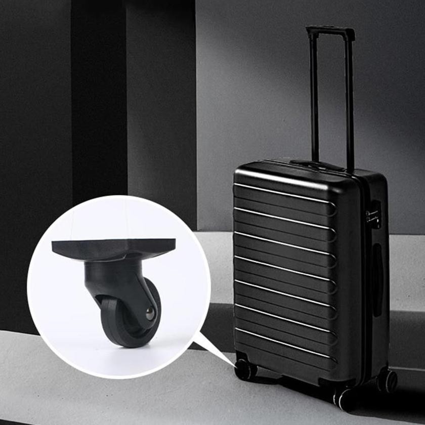 Premium 4Pcs/Set Roda Gepeng Roda Lemari Trolley 3 inch Roda Koper Troli Pengganti 360 Derajat - Rod