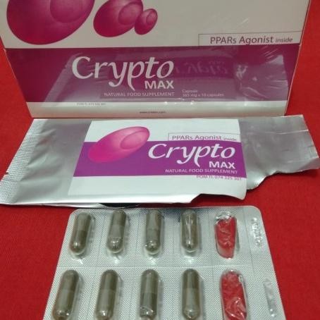 Crypto Max Isi 10 Kapsul Meningkatkan Kemampuan Otak Dan Sistem Kekebalan Tubuh Cryptomax