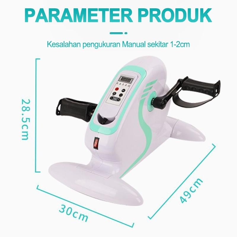 Sepeda Statis Terapi / Sepeda Statis Terapi Kaki Dan Tangan / Alat Terapi Stroke Manula Fisioterapi 