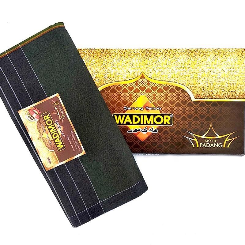 Wadimor Sarung Tenun Motif Padang Eksklusif Premium Kain Sarong Muslim Pria Dewasa