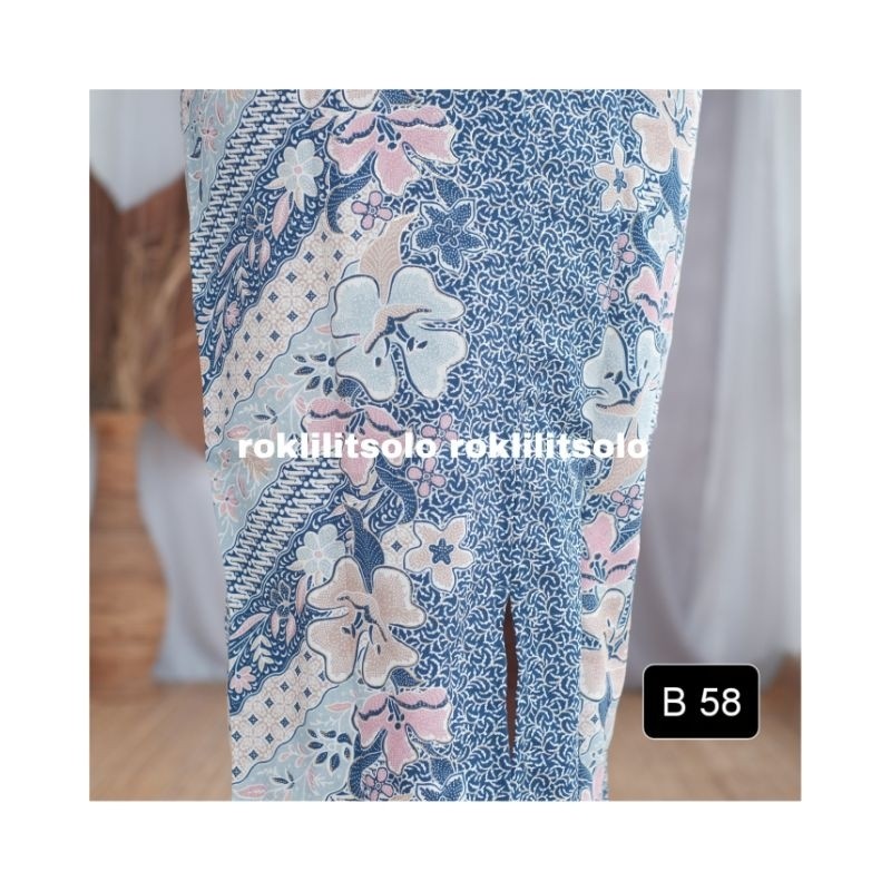 Gratong Rok Span Batik Rok Span Belahan Depan Rok Batik Kondangan Rok Batik Foil Premium / Bawahan