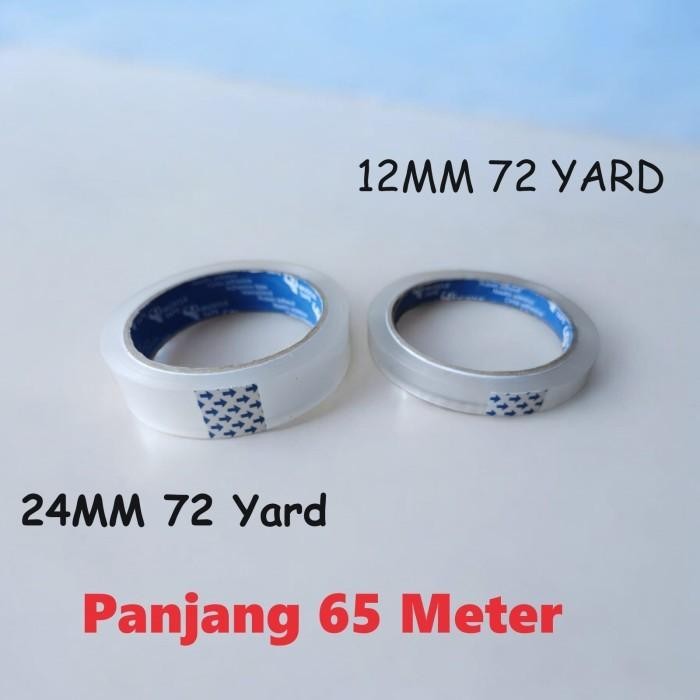 

Selotip Isolasi Lakban Kecil Sedang Bening Transparan Transparant Atk Kantor 1 1/2" 1/2 Inci Inch 72 Yard Lebar 12 & 25 Mm 12Mm 24Mm 12 24 Mm Panjang Muscle Tape 45 Micron Lengket 65M 65 Meter