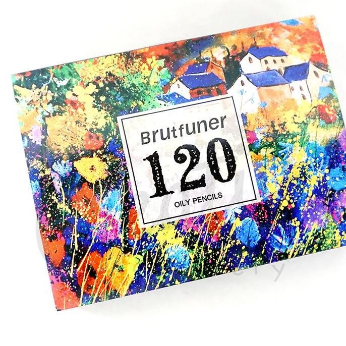 

New Collection !!! Brutfuner Pensil Warna Oil Based 120 Warna Color Pencil
