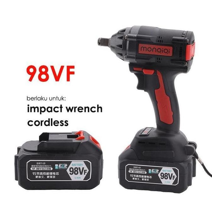 Promo | Cod,Kirim Sekarang 15000Mah Baterai Li-Ion Bor Baterai Tangan/Makita Alat Bor Isi Ulang 21V 