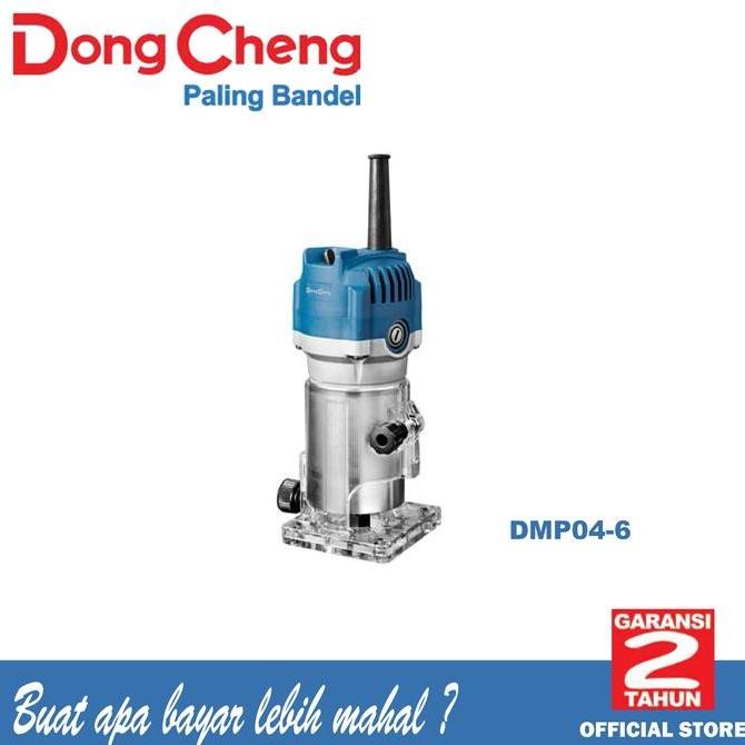 Promo | Dongcheng Dmp04-6 Mesin Profil Router Kayu Trimmer 6Mm / Dongcheng