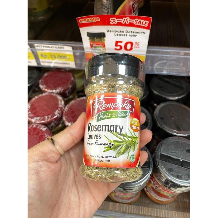 

~~~~~] Rempaku Rosemary Leaves Bumbu Masak 40gr