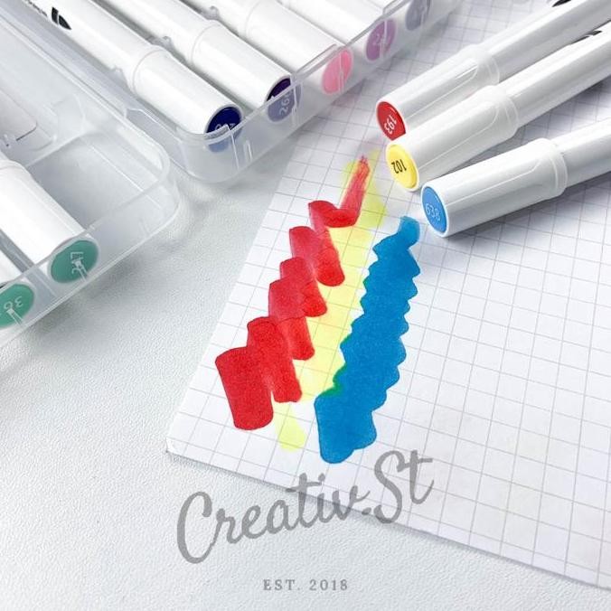 

Hot Sale !!! Joyko Color Marker Spidol Berwarna Joyko Cmk-58-12 Dual Tip 12 Warna Permanen